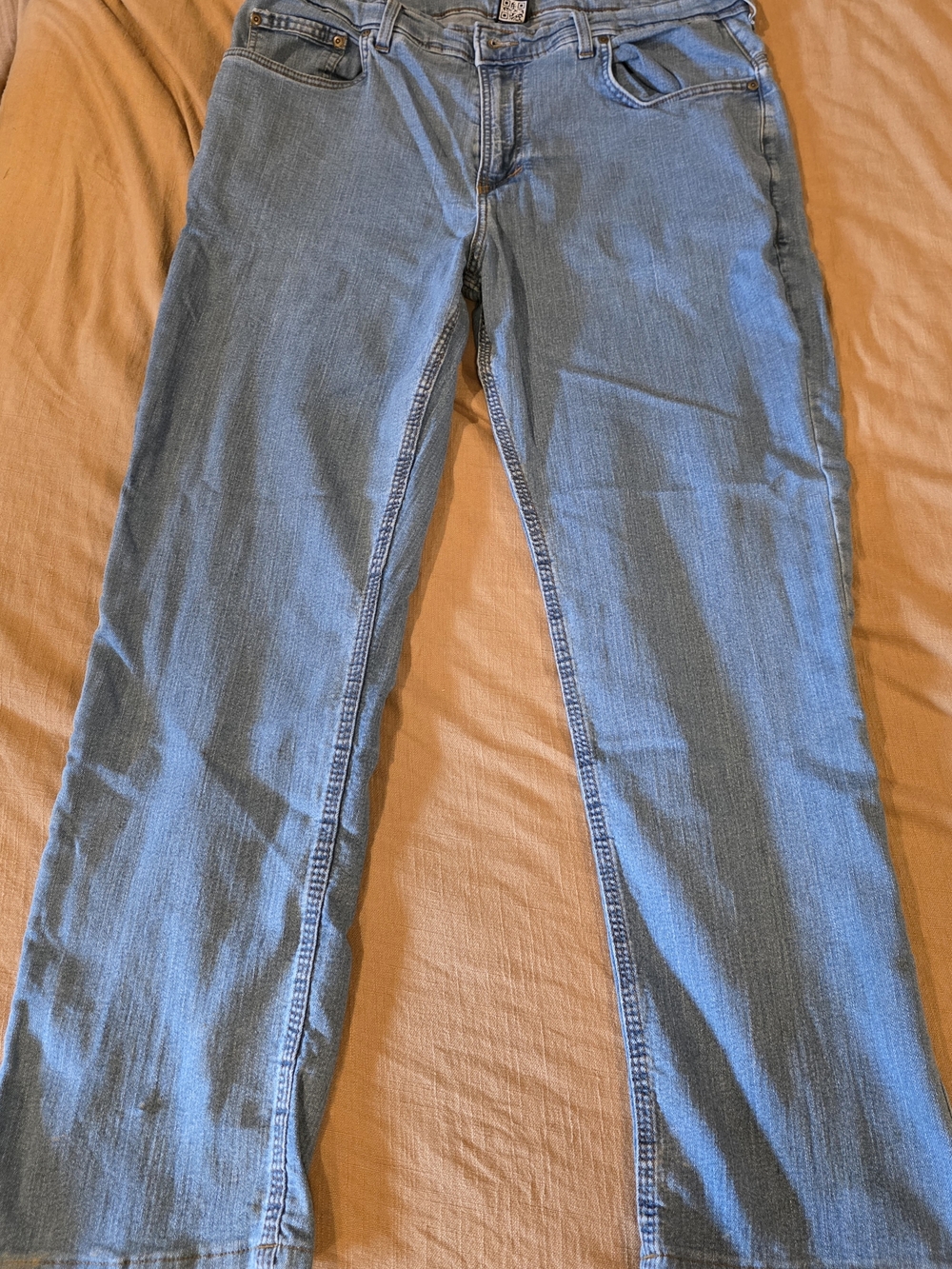 Origin D68 Fit Men's Jeans in Light Blue Denim
